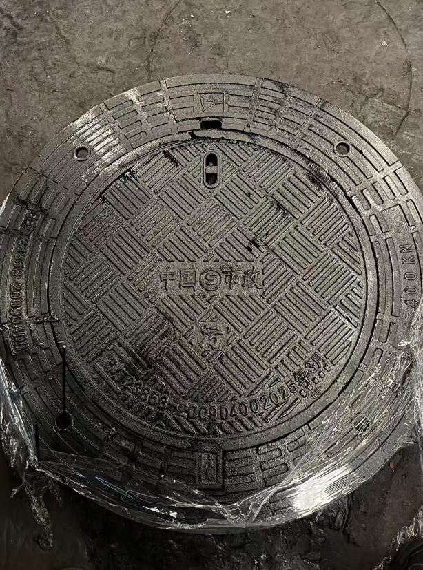 乌达球墨铸铁防沉降井盖展示